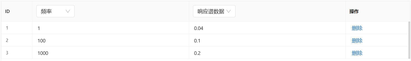 步骤七：响应谱分析设置